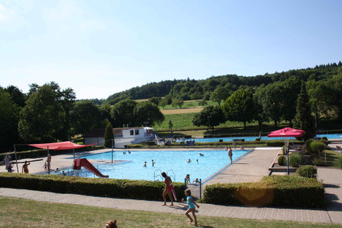 Piscina municipal - Voda-Tent - Camping Walsheim - Gersheim - Sarre - Alemania