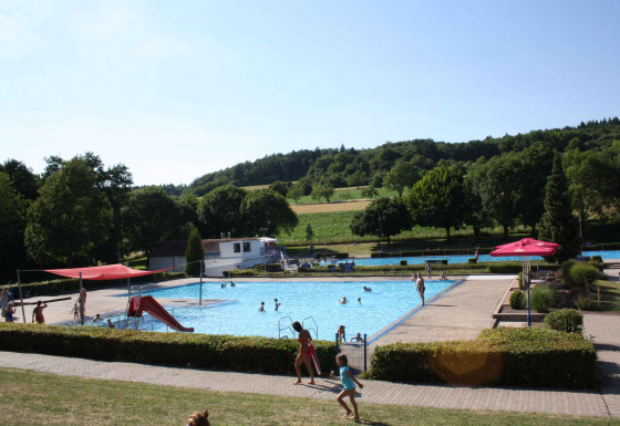 Gemeente zwembad - Vodatent - Camping Walsheim - Gersheim - Saarland - Duitsland