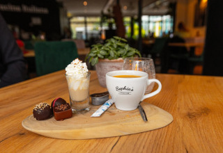 Plateau à café- EuroParcs Maasduinen - Belfeld, Limburg, Pays-Bas