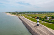 Die Umgebung von oben - EuroParcs Schoneveld - Breskens, Zeeland, Niederlande