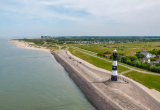 Die Umgebung von oben - EuroParcs Schoneveld - Breskens, Zeeland, Niederlande