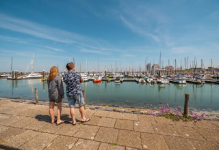 Am Yachthafen - EuroParcs Schoneveld - Breskens, Zeeland, Niederlande