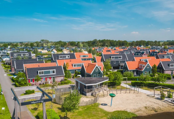 Vista aerea del parco - EuroParcs De Rijp - West Graftdijk, Olanda settentrionale, Paesi Bassi