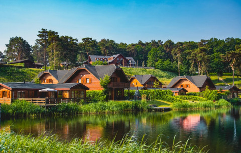 Hytter ved vandet - EuroParcs Brunssummerheide - Brunssum, Limburg, Holland