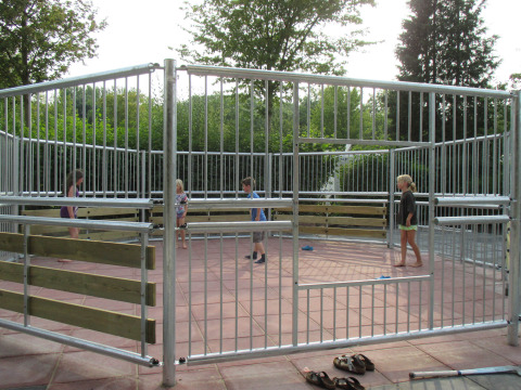 Panna cage - Parc de vacances Delftse Hout- Delft, Hollande méridionale, Pays-Bas