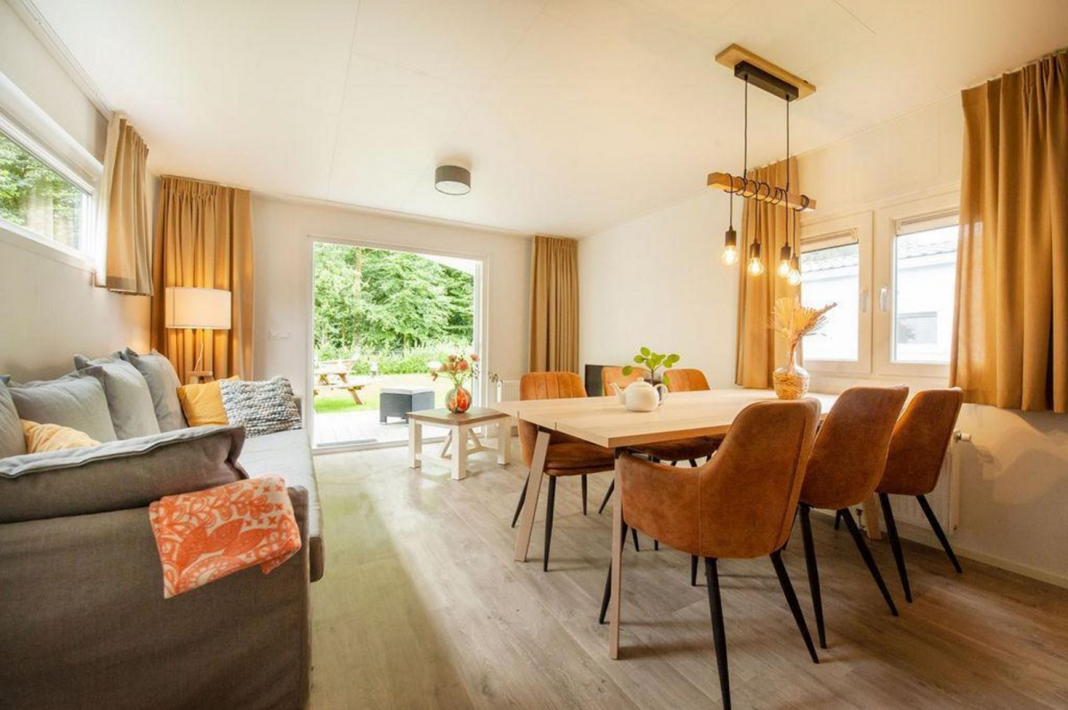 Verandachalet met hottub