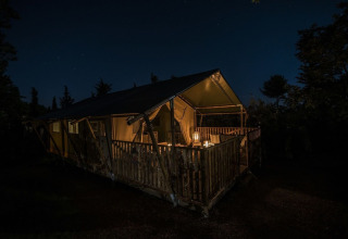 Glampingzelt im Dunkeln - Eigen Wijze - Bant, Flevoland, Niederlande
