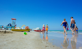 Plage près du camping