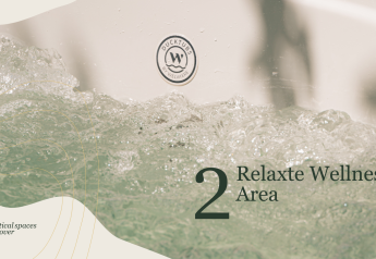 Área de bienestar relajante con jacuzzi burbujeante en Villa Hottub en Resort de Parel, Países Bajos.