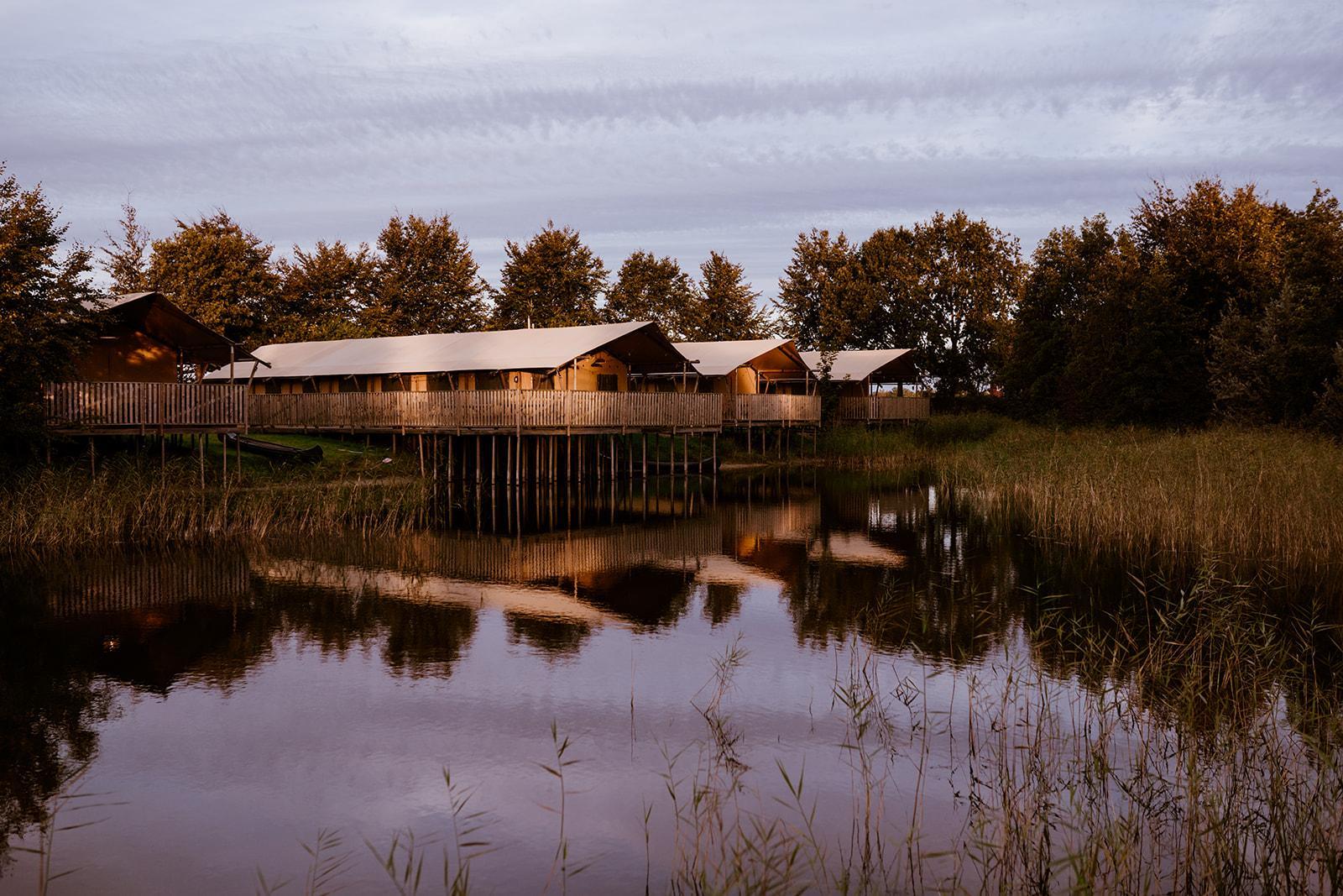 Comfortabele glamping tent