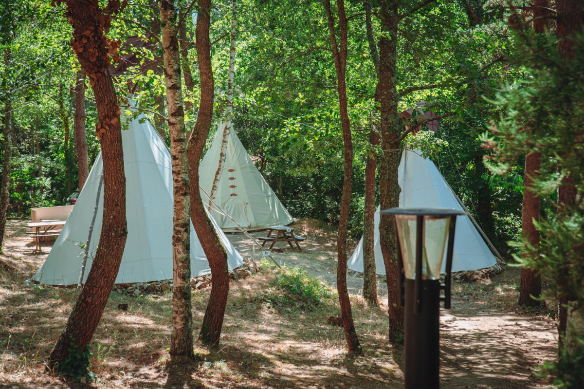 Tipi - zonder toiletten